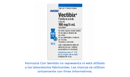 Panitumumab Solución inyectable 100 mg/ 5 mL Genérico