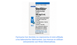 Panitumumab 100 mg/ 5 mL Frasco ámpula En México