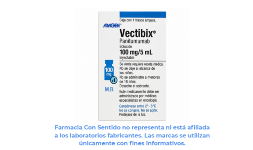 Panitumumab 100 mg/ 5 mL Frasco ámpula Genérico