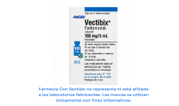 Panitumumab 100 mg/ 5 mL Frasco ámpula Efectos secundarios
