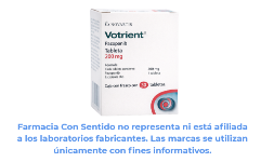 Pazopanib 200 mg Caja con 30 tabletas En México