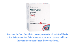 Pazopanib 200 mg Caja con 30 tabletas Efectos secundarios