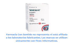 Pazopanib 200 mg Caja con 30 tabletas Proveedor