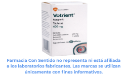Pazopanib 400 mg Caja con 30 tabletas Precio