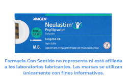 Pegfilgrastim Solución inyectable 6 mg/ 0.6 mL Venta de