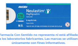 Pegfilgrastim Solución inyectable 6 mg/ 0.6 mL Precio