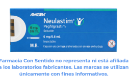 Pegfilgrastim Solución inyectable 6 mg/ 0.6 mL En Puebla