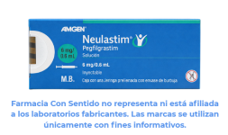 Pegfilgrastim 6 mg/ 0.6 mL Jeringa prellenada