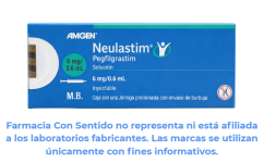 Pegfilgrastim 6 mg/ 0.6 mL Jeringa prellenada Efectos secundarios