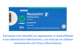 Pegfilgrastim (Neulastim) 6 mg/ 0.6 mL Jeringa prellenada