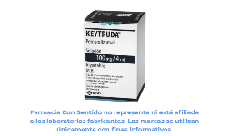 Pembrolizumab 100 mg/ 4 mL Frasco ámpula Costo de