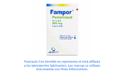 Pemetrexed disódico 500 mg Solución inyectable Precio
