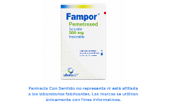 Pemetrexed disódico 500 mg Solución inyectable Para qué sirve
