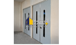 Puertas de acceso en lamina de acero porcelanizado para escuelas