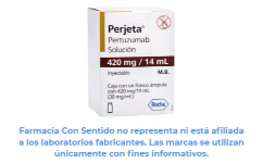 Pertuzumab 420 mg/ 14 mL mg Frasco ámpula Costo de