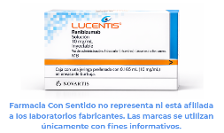 Ranibizumab 10 mg/mL Jeringa prellenada Proveedor