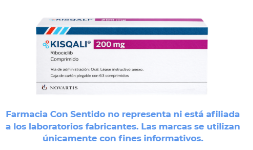 Ribociclib (Kisqali) 200 mg Caja con 63 tabletas