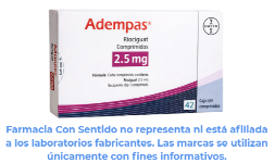 Riociguat 2.5 mg Caja con 42 comprimidos Para qué sirve
