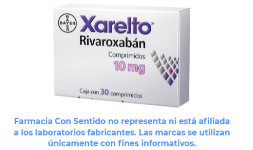 Rivaroxabán 10 mg Caja con 30 tabletas En Puebla