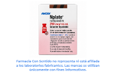 Romiplostim 250 mcg Frasco ámpula Precio