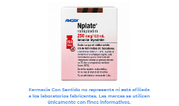 Romiplostim 250 mcg Frasco ámpula Genérico