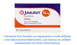 Ruxolitinib 15 mg Caja con 60 tabletas En Puebla