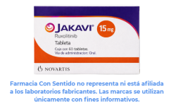 Ruxolitinib 15 mg Caja con 60 tabletas Efectos secundarios