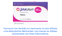 Ruxolitinib 20 mg Caja con 60 tabletas Efectos secundarios
