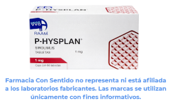Sirolimus 1 mg Caja con 60 tabletas