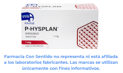 Sirolimus 1 mg Caja con 60 tabletas Genérico