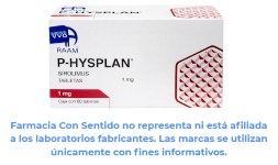 Sirolimus 1 mg Caja con 60 tabletas Efectos secundarios