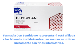 Sirolimus (genérico de Rapamune) 1 mg Caja con 60 tabletas