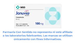 Sitagliptina 100 mg Caja con 28 comprimidos En México