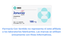 Sitagliptina 100 mg Caja con 28 comprimidos Efectos secundarios