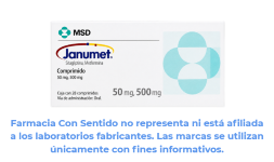 Sitagliptina, metformina 50 mg/500 mg Caja con 28 comprimidos Costo de