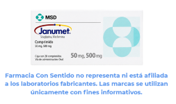 Sitagliptina, metformina 50 mg/500 mg Caja con 28 comprimidos En Puebla