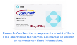 Sitagliptina, metformina 50 mg/850 mg Caja con 28 comprimidos Efectos secundarios