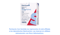 Somatropina 10 mg/ 1.5 mL Solución Inyectable Venta de
