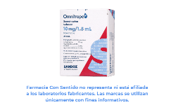 Somatropina 10 mg/ 1.5 mL Solución Inyectable Proveedor