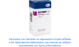 Sunitinib 12.5 mg Caja con 28 cápsulas Costo de