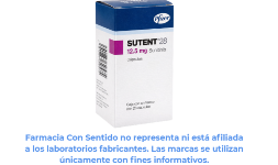 Sunitinib (Sutent) 12.5 mg Caja con 28 cápsulas