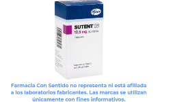 Sunitinib en cápsulas de 12.5 mg Caja con 28 cápsulas Venta de