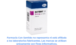 Sunitinib en cápsulas de 12.5 mg Caja con 28 cápsulas Proveedor
