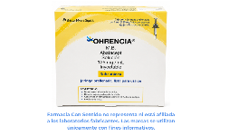 Abatacept 125 mg/mL Caja Con 4 jeringas prellenadas Genérico