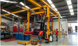 Servicio de mudanzas industriales