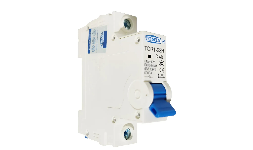 Interruptor termomagnético Riel Din 1 Polo Ac Tomzn