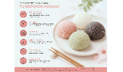Esponjas Konjac para exfoliación suave del rostro