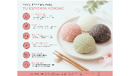 Esponjas Konjac natural con cuerda para secado fácil