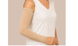 Mangas para linfedema de brazo con compresión media 15–20 mmHg