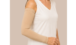 Mangas de compresión graduada para linfedema en brazo
